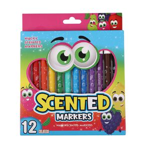 Scented  Markers 12 Pack