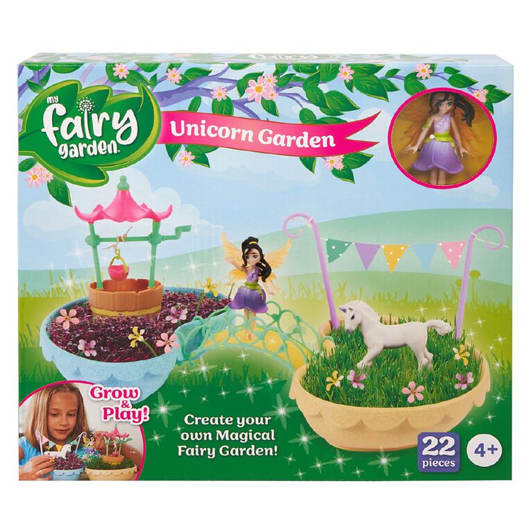 My Fairy Garden Unicorn Garden, , hi-res
