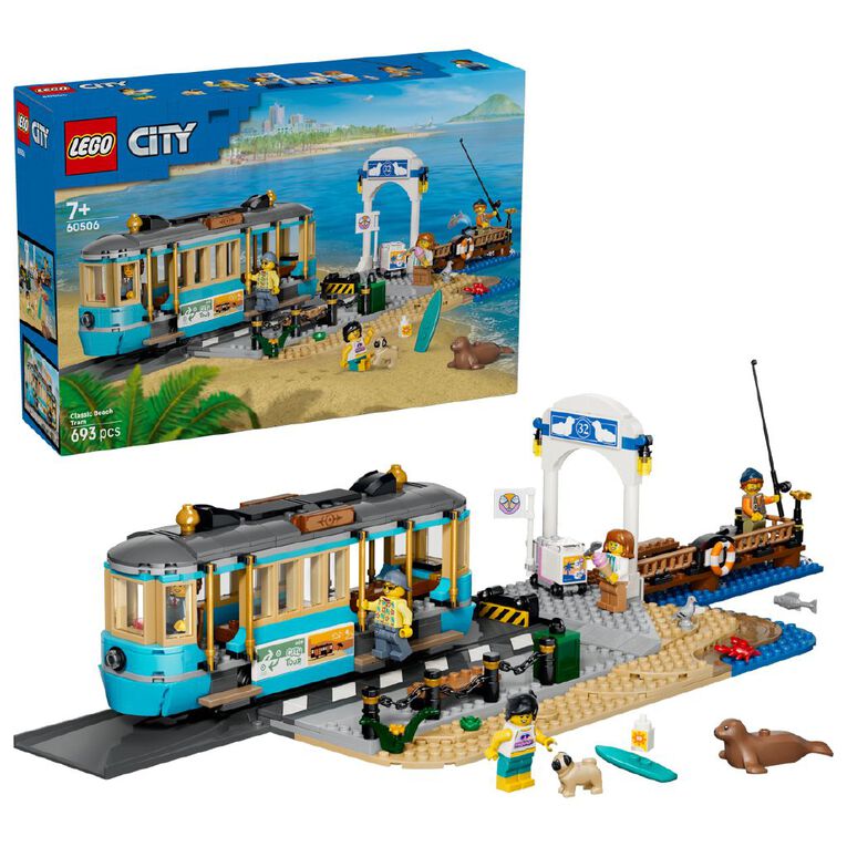 LEGO CITY Classic Beach Streetcar 60506, , hi-res