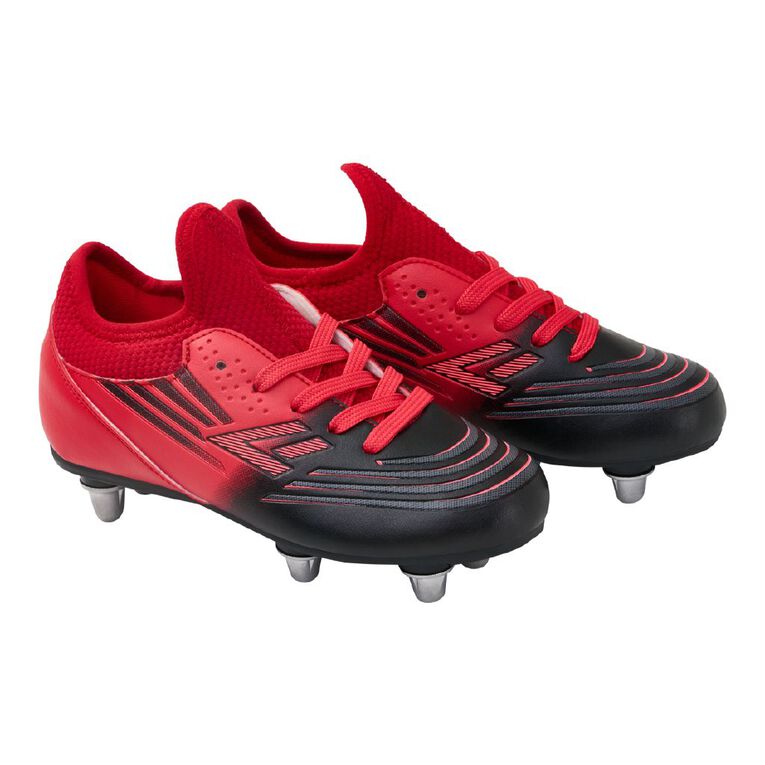 Active Intent Rad Sports Boots, Red Mid, hi-res