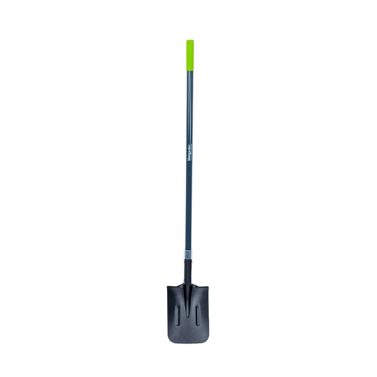 Kiwi Garden Fibreglass Handle Post Hole Long Shovel 145x19x10cm, , hi-res