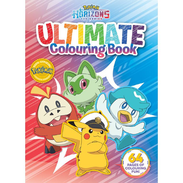 Pokemon Horizons: Ultimate Colouring Book, , hi-res