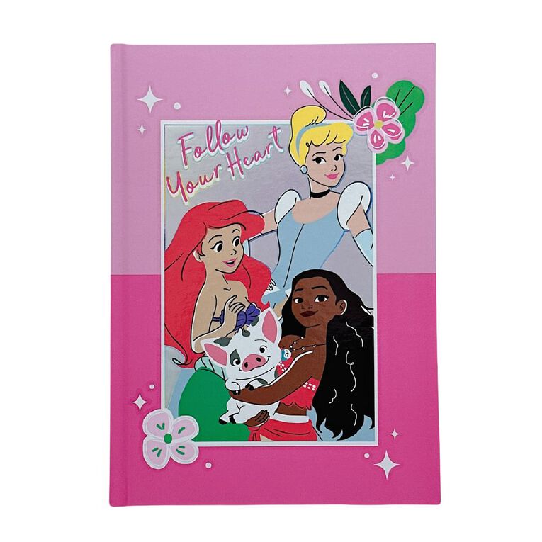 Disney Princess Hardback Notebook A5, , hi-res