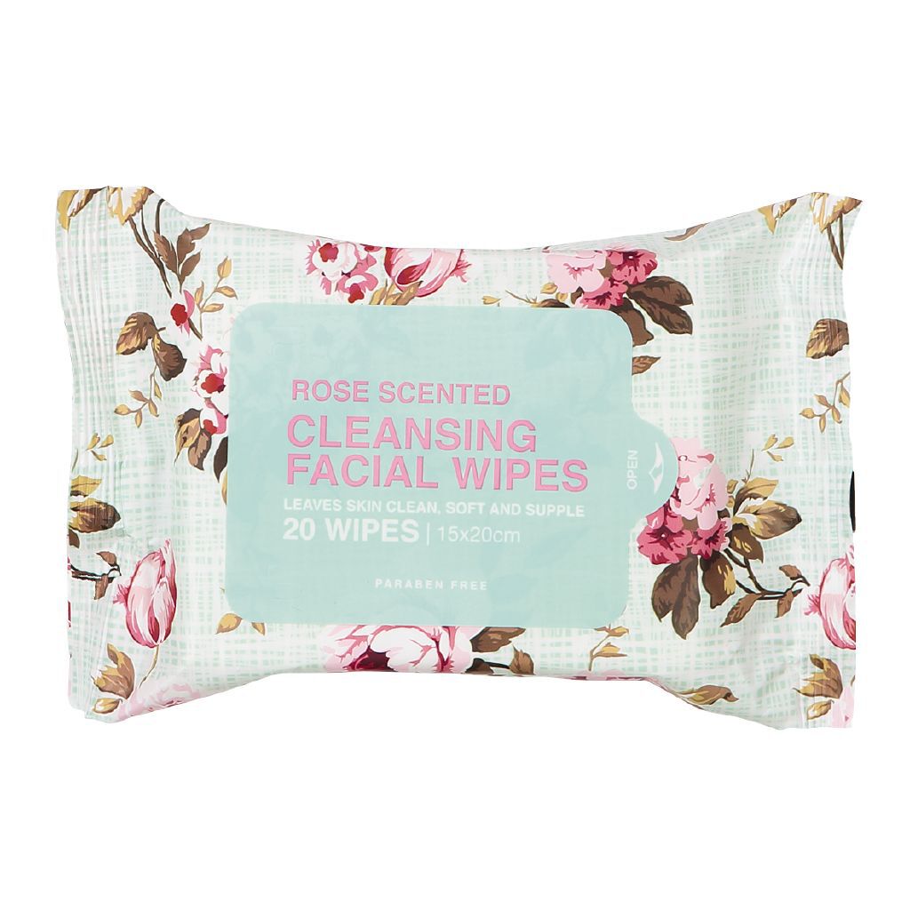 rose face wipes