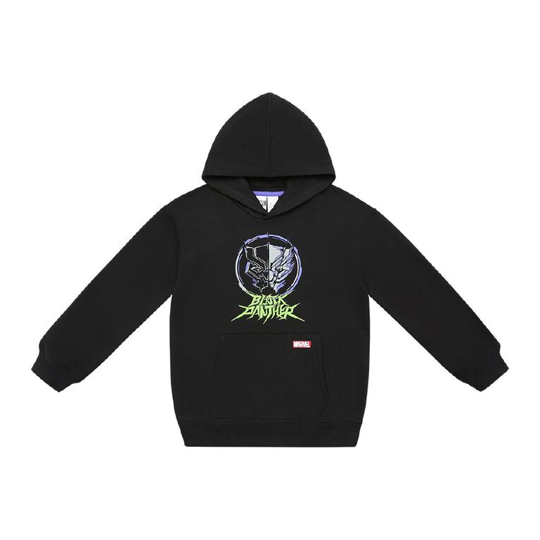 Marvel Pullover Hoodie, Black, hi-res