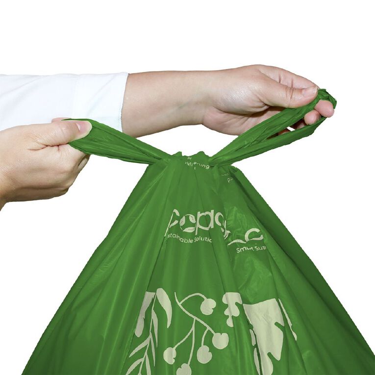Ecopack Compostable Bin Liners 60L 5 pack, , hi-res