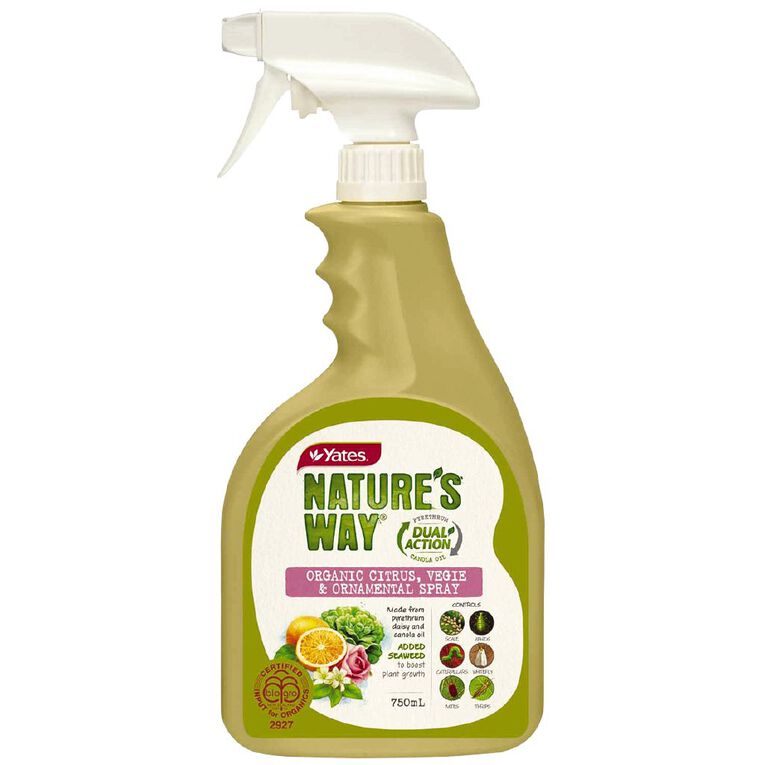 Yates Natures Way Citrus Vege & Ornamental Insect Spray RTU 750ml, , hi-res