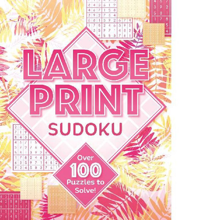 Large Print Puzzles: Sudoku, , hi-res