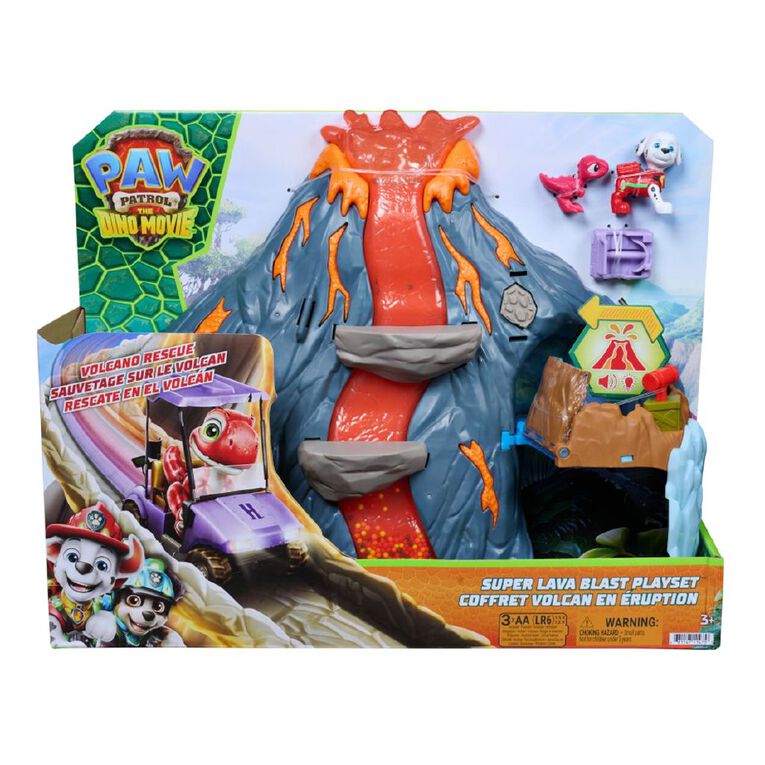 Paw Patrol The Dino Movie Super Lava Blast Playset, , hi-res