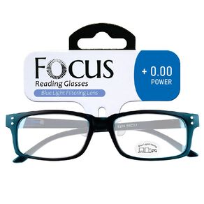 Focus Blue Light Filter Reading Glasses - +0.00
