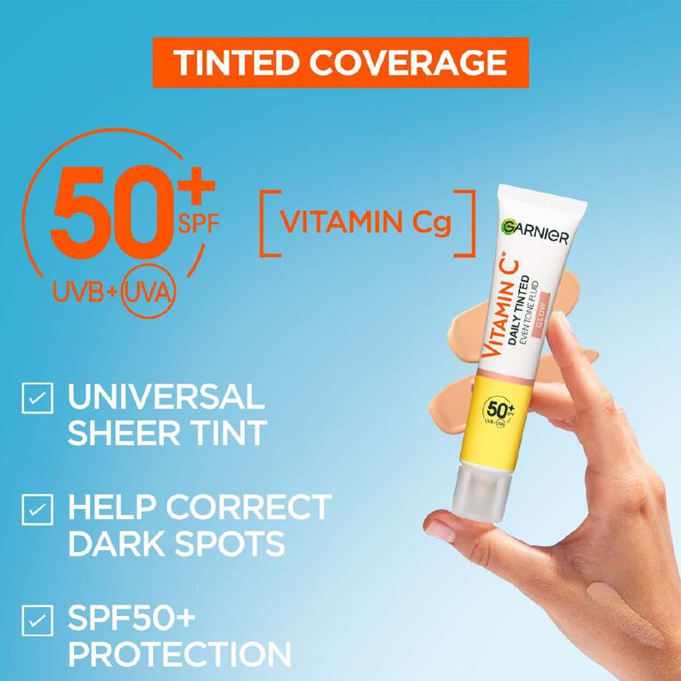 Garnier Vitamin C UV Fluid Glow 40ml, , hi-res