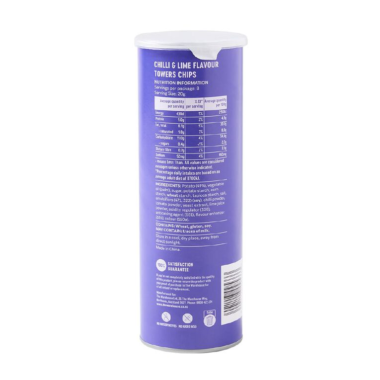 Market Kitchen Towers Chilli Lime 160g, , hi-res