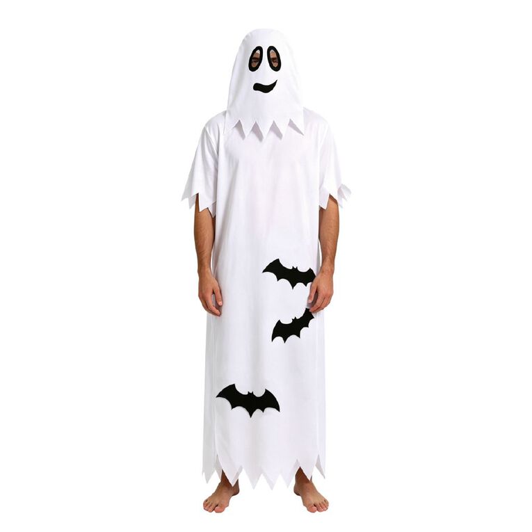 Scarehouse Ghost Costume Adult One Size, , hi-res