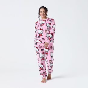 Hello Kitty Women's Coral Fleece Twosie