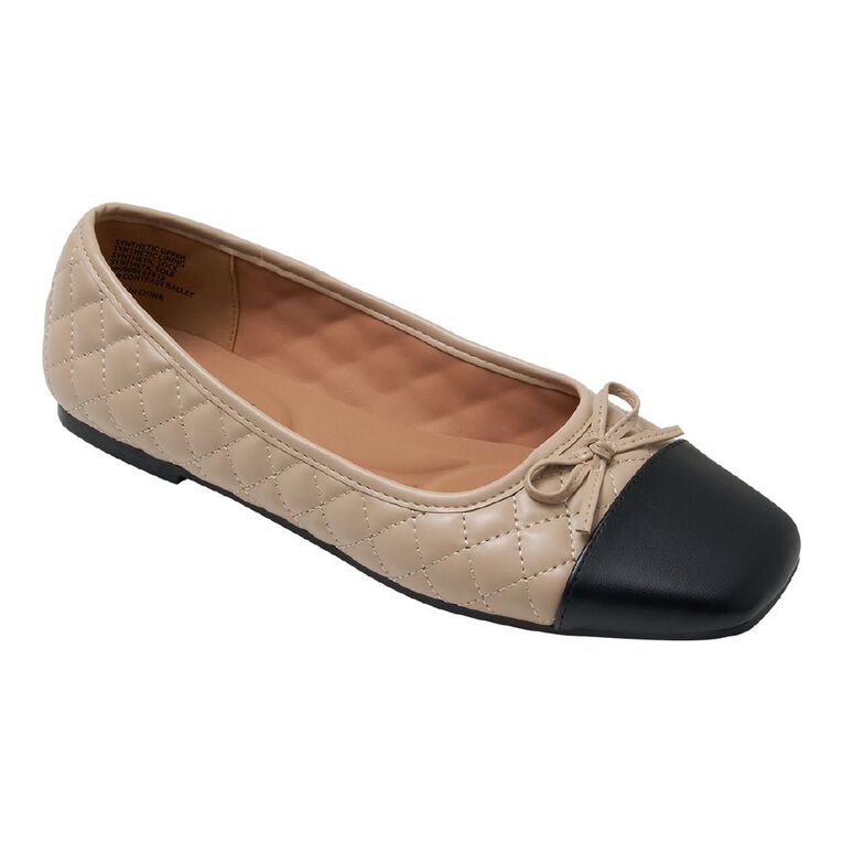 H&H Women's Contrast Ballet, Natural, hi-res