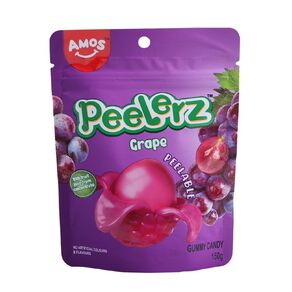 Amos Peelerz Gummy Grape 150g