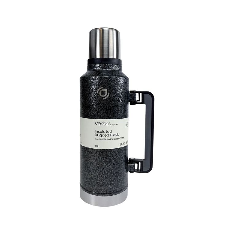 Seymours Versa Insulated Flask Black, , hi-res