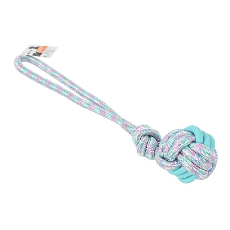 Petzone Rope & Ball 40cm