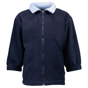 Schooltex Polar Fleece Jacket with Contrast Inner Collar
