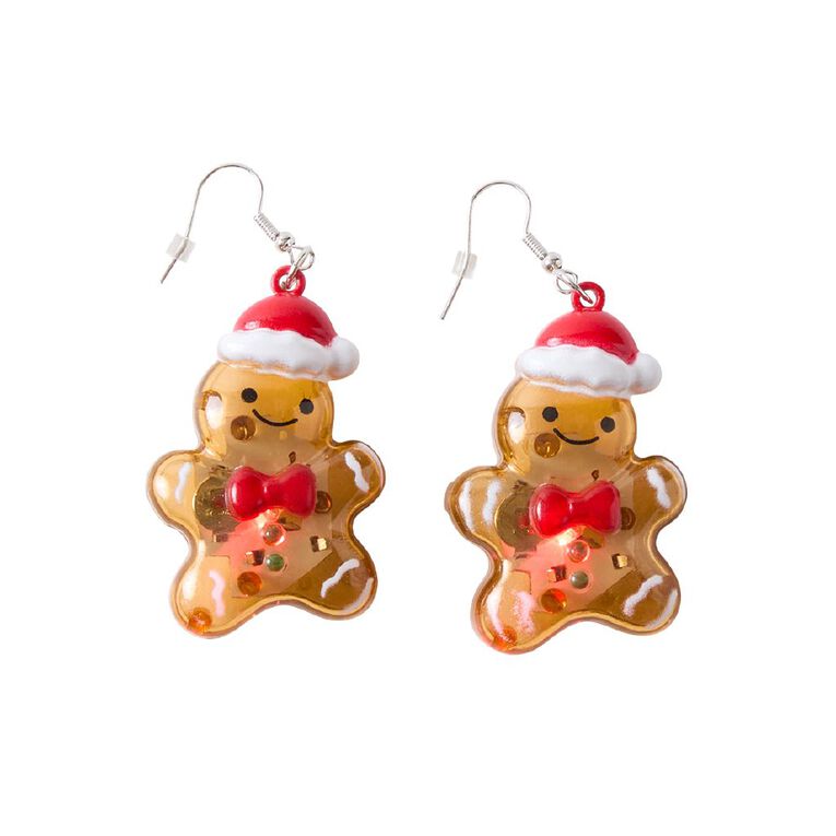 Wonderland Novelty Light Up Earrings Assorted, , hi-res