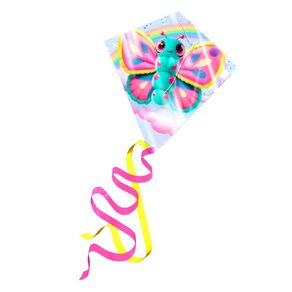 EOLO Ready to Fly Diamond Kite 28 Inch Butterfly