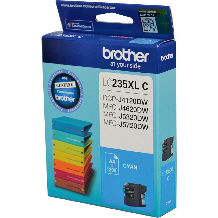 Brother Ink LC235XL Cyan (1200 Pages), , hi-res