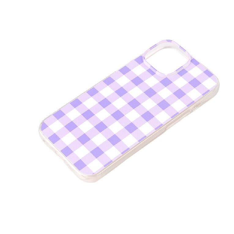 Spring Picnic iPhone 15 Case Purple, , hi-res