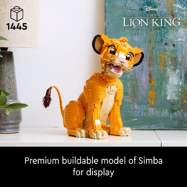 Disney LEGO Young Simba the Lion King 43247, , hi-res