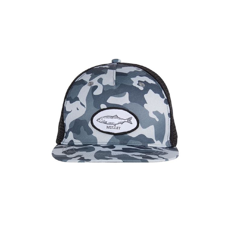 H&H Men's Trucker Cap, Black, hi-res