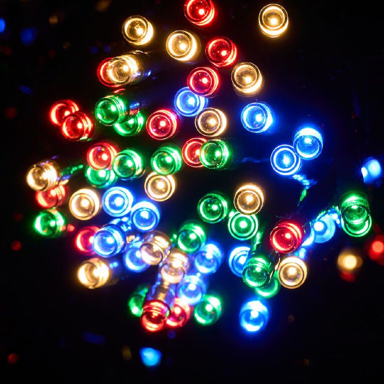 Wonderland Plug In String Lights 35.9m 600 LED Dark Wire, , hi-res