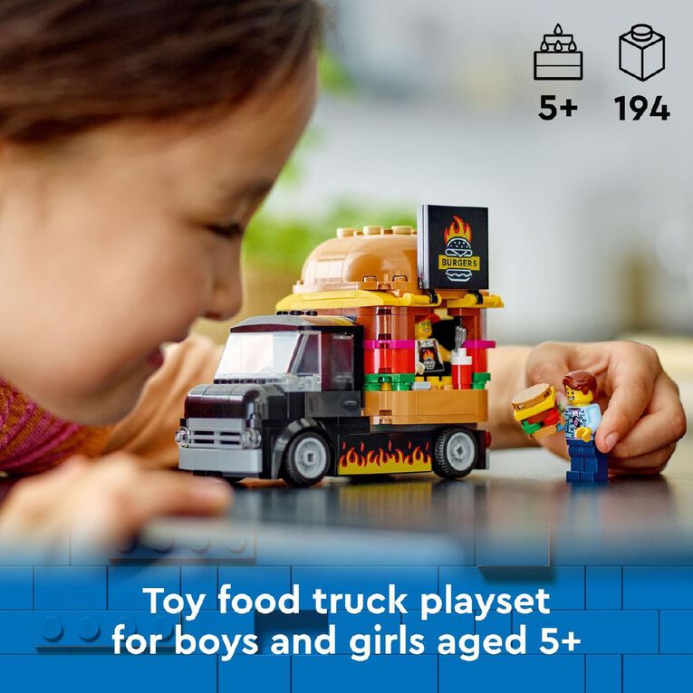LEGO CITY Burger Truck 60404, , hi-res