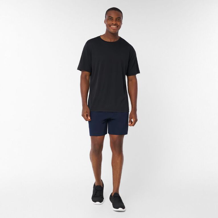 Active Intent Men's 5 Inch Training Shorts, Blue Dark, hi-res
