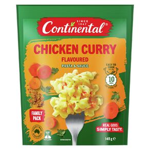 Continental Pasta and Sauce Chicken Curry 145g