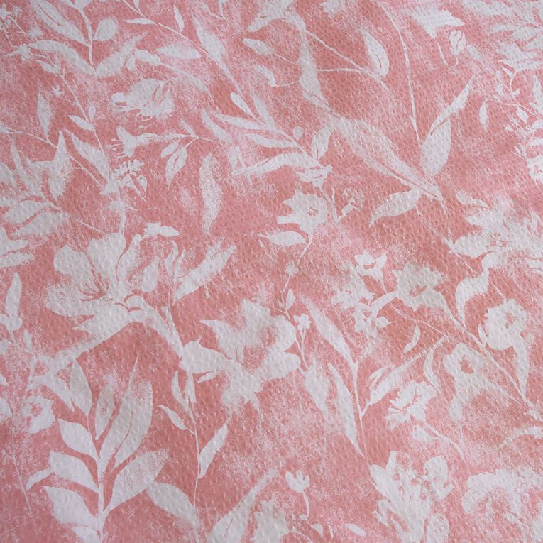 Living & Co Embossed Duvet Cover Set Salmon Pink Mid Pink Mid The
