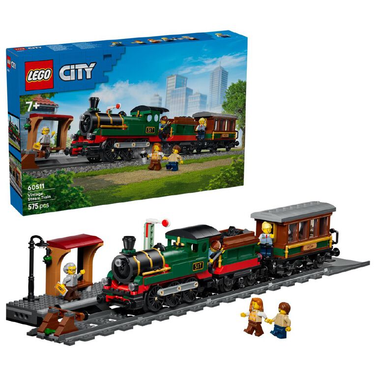 LEGO CITY Vintage Steam Train 60511, , hi-res