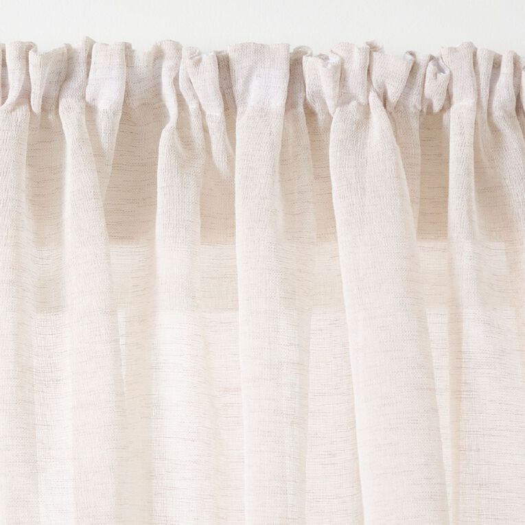 Living & Co Mira Voile White, , hi-res