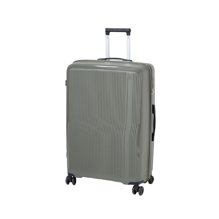 Intrepid Hardside Suitcases 2 Piece Set Khaki, , hi-res