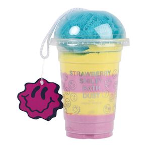 smily bath soak with loofah 1 each
