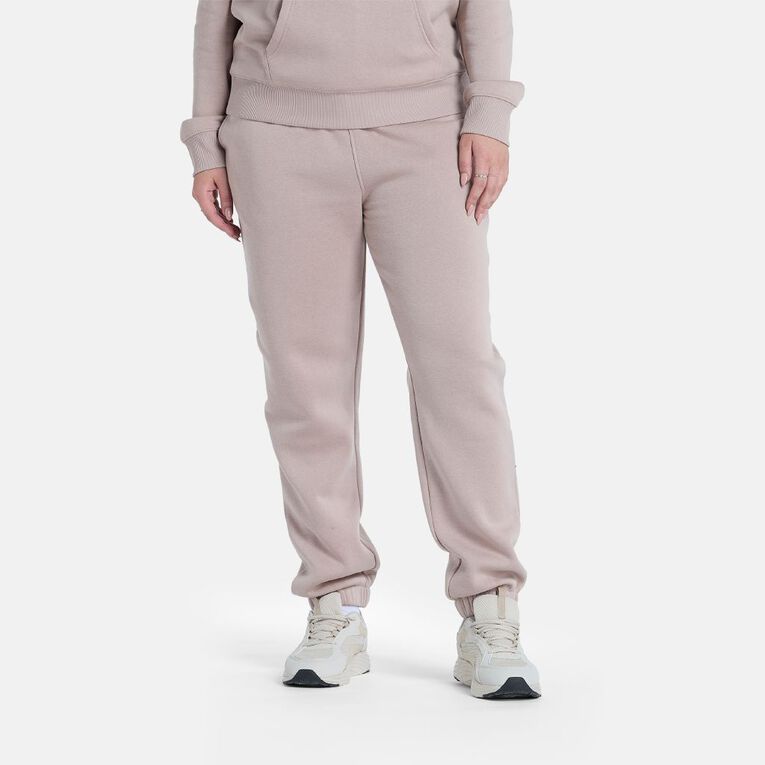 H&H Women's Essential Trackpants, Brown Light, hi-res