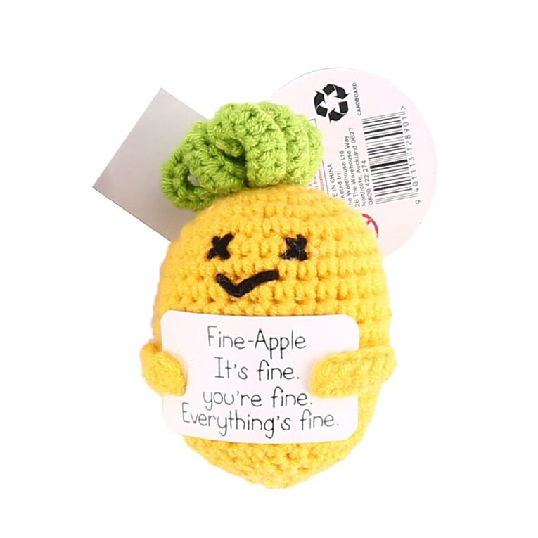 Crochet Positive Vibes Character 3A, , hi-res