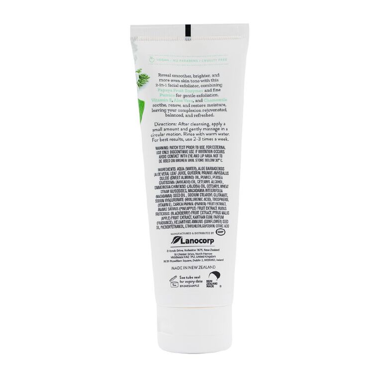 By Nature Vitamin E 2 in 1 Facial Exfoliator, , hi-res