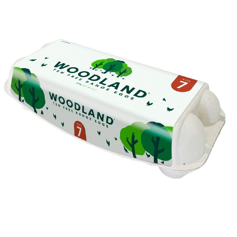 Woodland Free Range Grade 7 Eggs 10 Pack, , hi-res