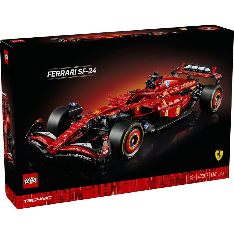LEGO Technic Ferrari SF-24 F1 Car 42207, , hi-res