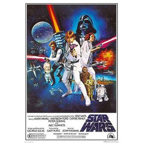 Star Wars Poster #4 Star Wars Original Movie Sheet