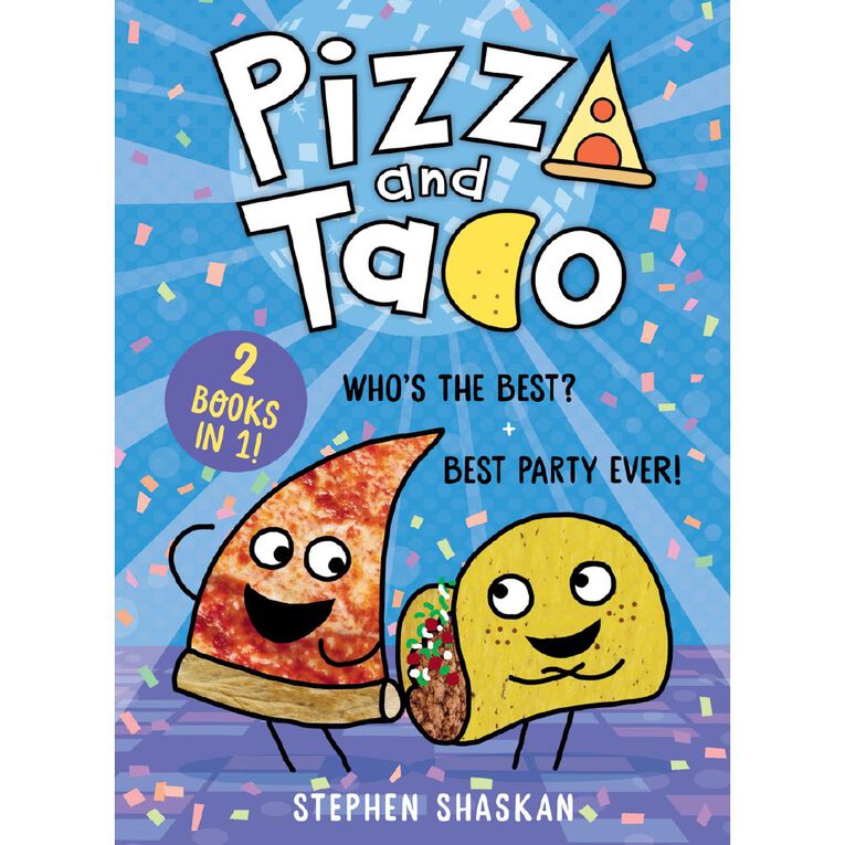Pizza And Taco 2 Books In 1! by Stephen Shaskan, , hi-res