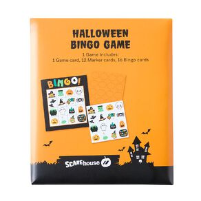 Scarehouse Halloween Bingo Game