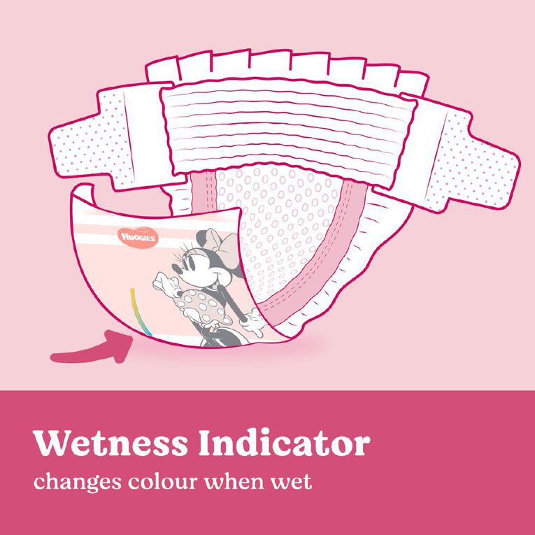 Huggies Girls' Convenience Nappy Walker Size 5 13-18kg 16 Pack, , hi-res