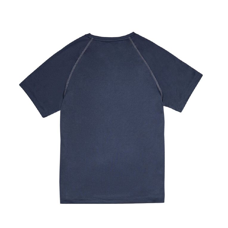 Schooltex Papanui High School PE Tee with Badge, Navy, hi-res