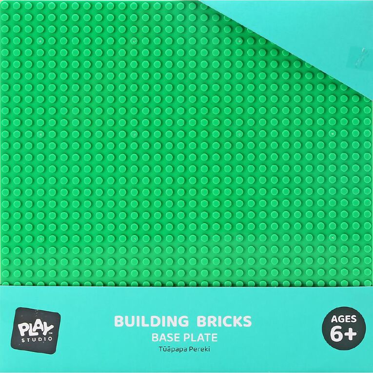 Play Studio Building Bricks Base Plate Assorted 25cm Assorted
