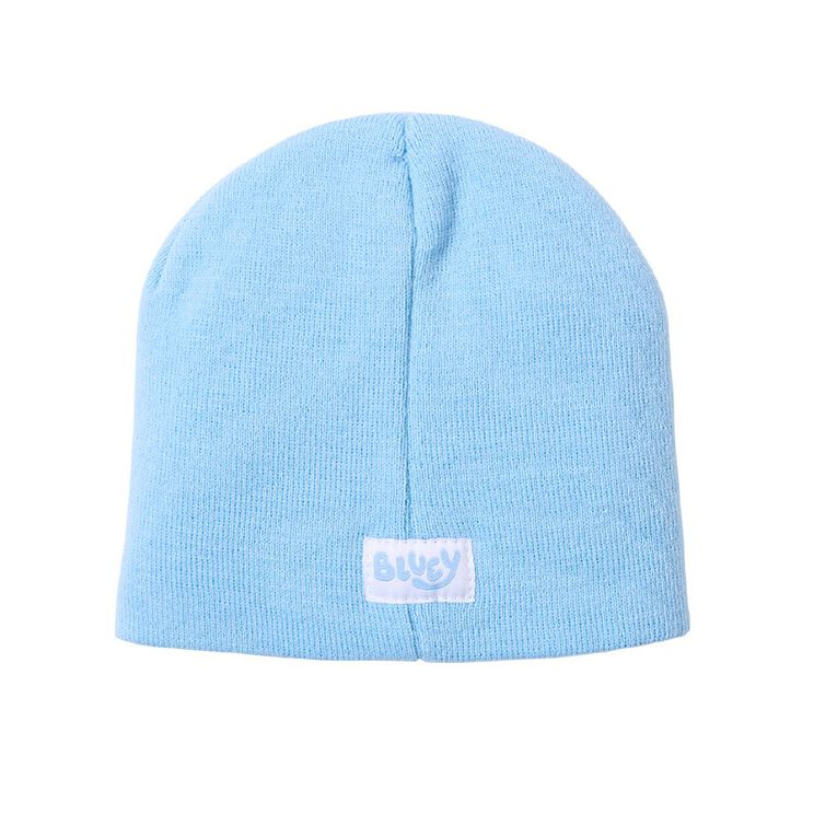 Bluey Young Kids' Beanie, Blue Light, hi-res